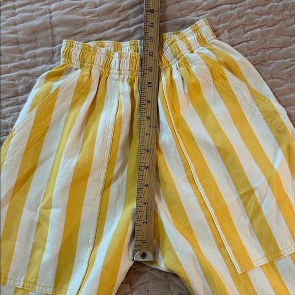Big Bud Press action, pants Yellow and White Striped Pants XXS - Picture 3 of 10